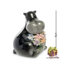 CMS-60/22 Статуэтка &quot;Бегемот с букетом&quot;