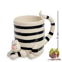 CMS-61/ 1 Ваза &quot;Полосатый Кот&quot;