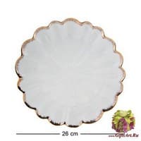 FM-34/ 7 Десертная тарелка &quot;Морская ракушка&quot;