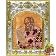 Икона освященная &quot;Афанасий Великий Александрийский,святитель&quot;, 14x18 см