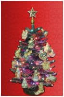 Штоф &quot;Елка Новогодняя&quot; 5 литров в комплекте с игрушками 24 шт и насосом