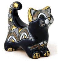 Котёнок лапка. Эксклюзивная керамическая фигурка De Rosa Rinconada Длина 10 см