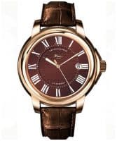 Часы золотые наручные мужские Ника Престиж 1093.0.1.61