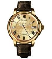 Часы золотые наручные мужские Ника Престиж 1093.0.3.41