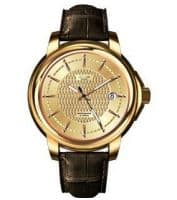 Часы золотые наручные мужские Ника Престиж 1093.0.3.45