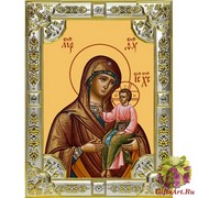 Икона освященная &quot;Далматская икона Божией Матери&quot;, 18x24 см, со стразами