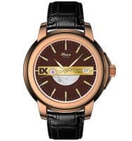 Часы золотые наручные мужские Ника Престиж 1058.0.1.63