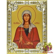 Икона освященная &quot;Лариса&quot;, 18x24 см, со стразами