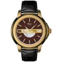 Часы золотые наручные мужские Ника Престиж 1058.0.3.63