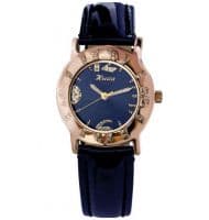 Часы золотые женские с фианитами Ника Омела 1022.2.1.81