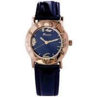 Часы золотые женские с бриллиантами  Ника Омела 1022.1.1.81