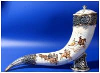 Штоф &quot;Рог изобилия&quot; Зимний