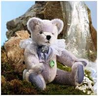 Медведица Принцесса воды музыкальная Херманн. Лимит 500 шт Hermann Coburg Германия Высота 37 см - вид 1 миниатюра