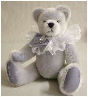 Медведица Принцесса воды музыкальная Херманн. Лимит 500 шт Hermann Coburg Германия Высота 37 см - вид 1 миниатюра