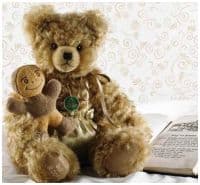 Мишка Херманн классический винтажный с куколкой &quot;Реплика 1970 года&quot; Высота 38см Лимит 500 шт Katalog Hermann Teddy Collection Германия