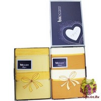 Набор из двух махровых полотенец &quot;BIC RICAMI&quot;