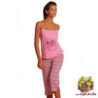 Женский комплект топ+бермуды &quot;MORGANA&quot;