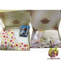 Набор для ванной с парео 4 предмета &quot;SERVALLI&quot;