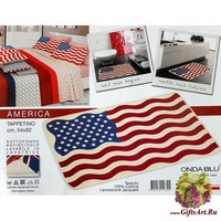 Коврик для ванной комнаты 54х82 &quot;ONDA BLU&quot;