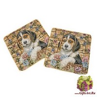 Наволочка декоративная гобелен 2 штуки 40х40 &quot;TEX GAL&quot;