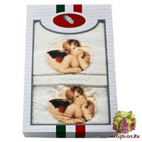 Набор из трёх махровых полотенец &quot;Grand Textil&quot;