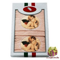 Набор из трёх махровых полотенец &quot;Grand Textil&quot;