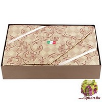 Жаккардовое покрывало на кровать 260х270 &quot;ALMA&quot;