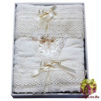 Набор из двух махровых полотенец &quot;SERVALLI&quot;