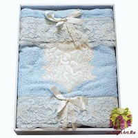 Набор из двух махровых полотенец &quot;SERVALLI&quot;