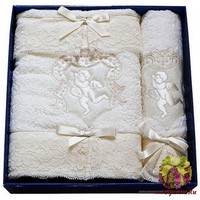 Набор из трех махровых полотенец &quot;SERVALLI&quot;