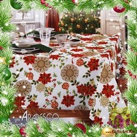 Скатерть новогодняя в пакете 140х450 &quot;MELANGIO&quot;