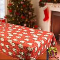 Скатерть новогодняя 140х240 &quot;VINGI RICAMI&quot;