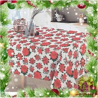 Новогодняя скатерть круглый на стол &quot;ONDA BLU&quot;