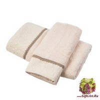 Набор из двух махровых полотенец &quot;VINGI RICAMI&quot;