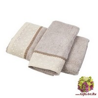 Набор из двух махровых полотенец &quot;VINGI RICAMI&quot;