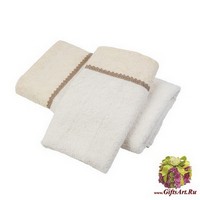 Набор из двух махровых полотенец &quot;VINGI RICAMI&quot;