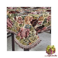 Гобеленовая скатерть на круглый стол &quot;TEX GAL&quot;