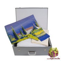 Постельное бельё + одеяло евро + &quot;GF FERRARI&quot;