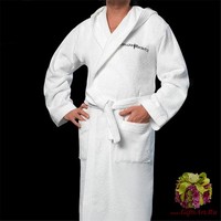 Мужской махровый халат с капюшоном &quot;CESARE PACIOTTI&quot;