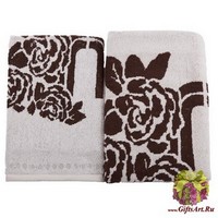 Набор из двух махровых полотенец &quot;EMANUEL UNGARO&quot;