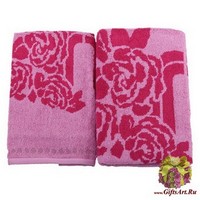 Набор из двух махровых полотенец &quot;EMANUEL UNGARO&quot;