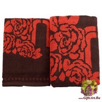 Набор из двух махровых полотенец &quot;EMANUEL UNGARO&quot;