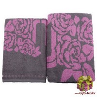 Набор из двух махровых полотенец &quot;EMANUEL UNGARO&quot;