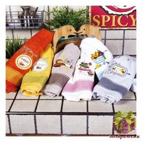 Набор из трех кухонных полотенец 50х70 &quot;VINGI RICAMI&quot;