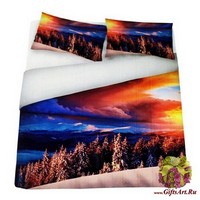 Постельное белье 3D евро &quot;MATTEO BOSIO&quot;