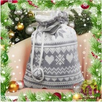 Новогодний плед 130х160 в мешочке &quot;GF FERRARI&quot;