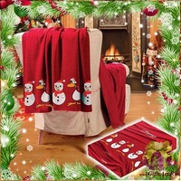 Новогодний плед 130х160 &quot;GF FERRARI&quot;