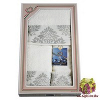 Набор из трех махровых полотенец &quot;ALMATEX&quot;