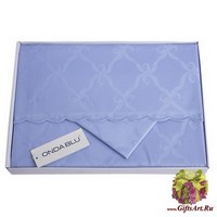 Скатерть с салфетками 150х180 &quot;ONDA BLU&quot;