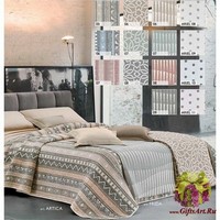 Жаккардовое покрывало с узорами 260х260 &quot;GF FERRARI&quot;